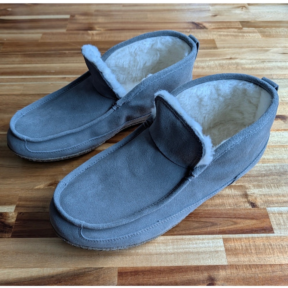Sorel Mens Suede Slippers Quarry Grey Size‎ 11